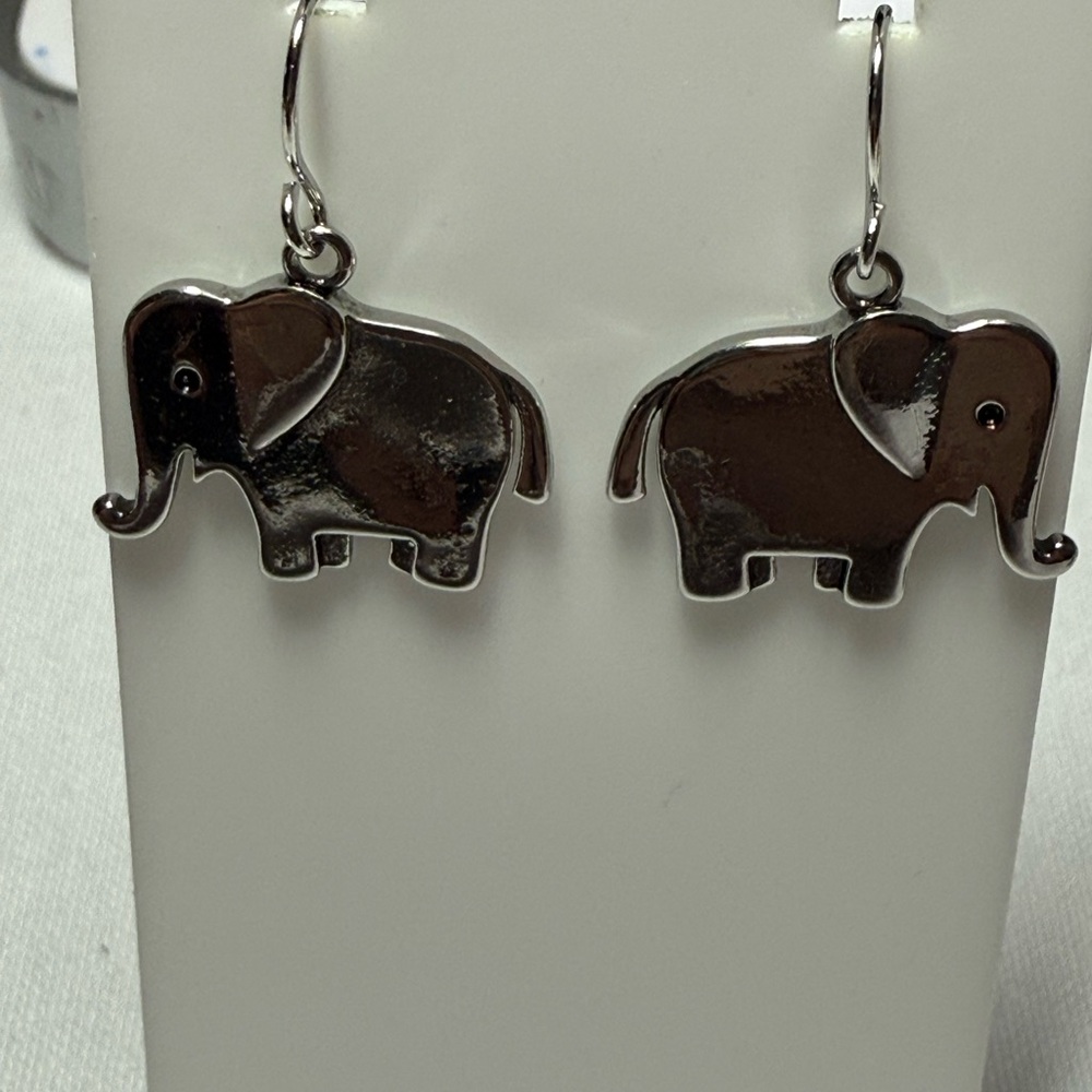 Chic Elephant Drop Earrings
